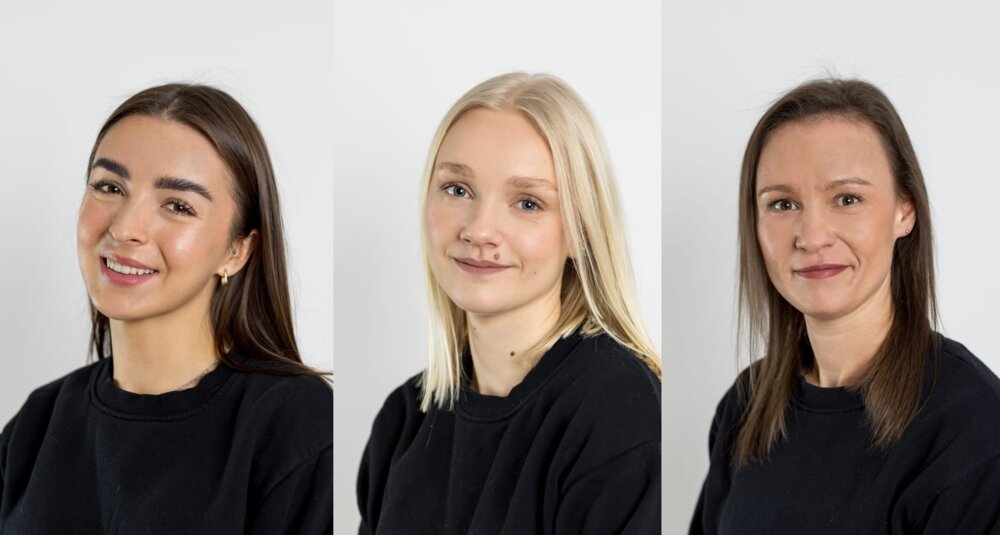 Weronika Szoszorowska, key account managerka, Julia Mroczkowska, senior project managerką, Joanna Gemel chief accountant financial director w agencji Ewesa