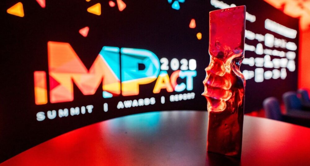 Impact - statuetka MP Impact Awards zaprojektowana przez Pap-Art