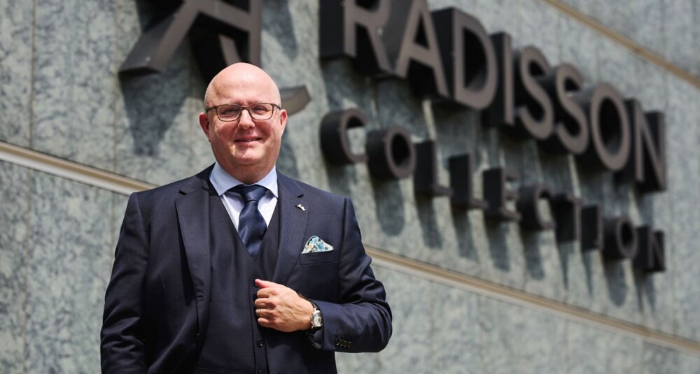 Pascal Gadet, dyrektor generalny Radisson Collection Hotel Warsaw