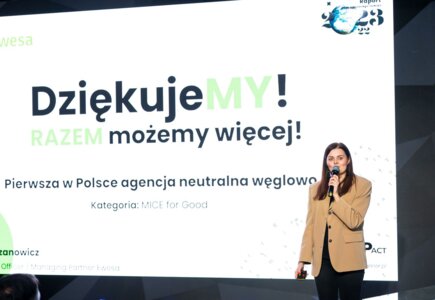 Kategoria MICE for Good, projekt: Pierwsza w Polsce agencja neutralna węglowo prezentuje Karolina Olszanowicz, Ewesa